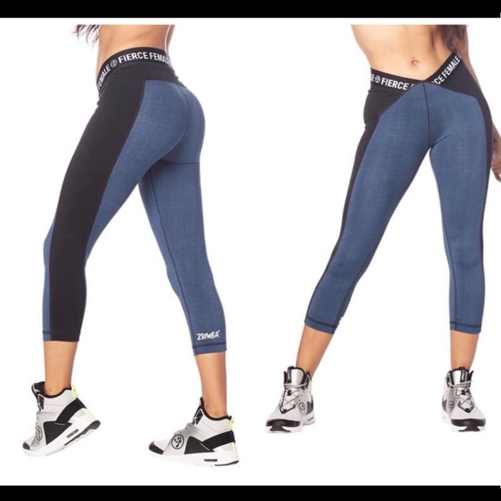 Zumba Fierce Capri Leggings